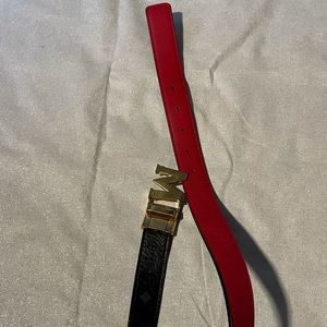 Kids MCM's signature Viseto print Belt